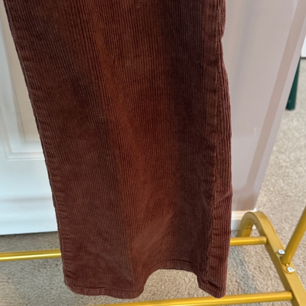 J. Crew Women's Corduroy Flare Pants in Deep Brown Size 28 - Picture 6 of 10